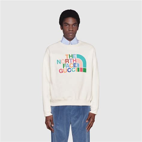 north face x gucci sweatshirt|gucci north face shop.